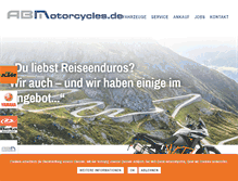 Tablet Screenshot of abmotorcycles.de